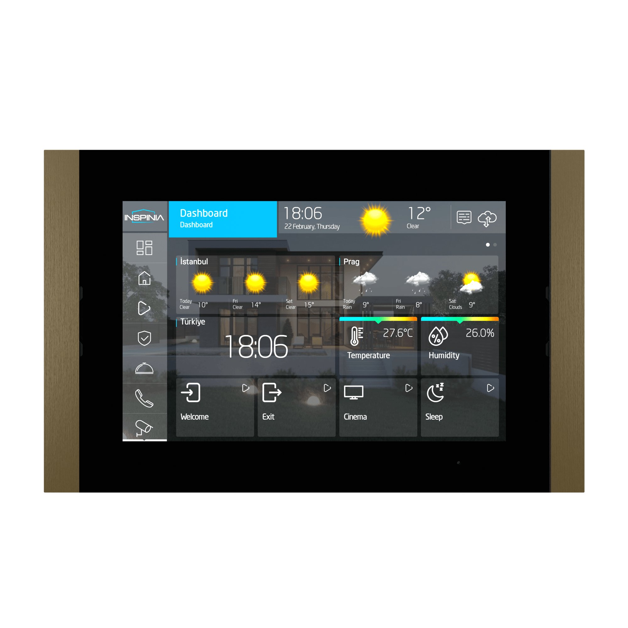 INSPINIA 8 SQ Touch Panel